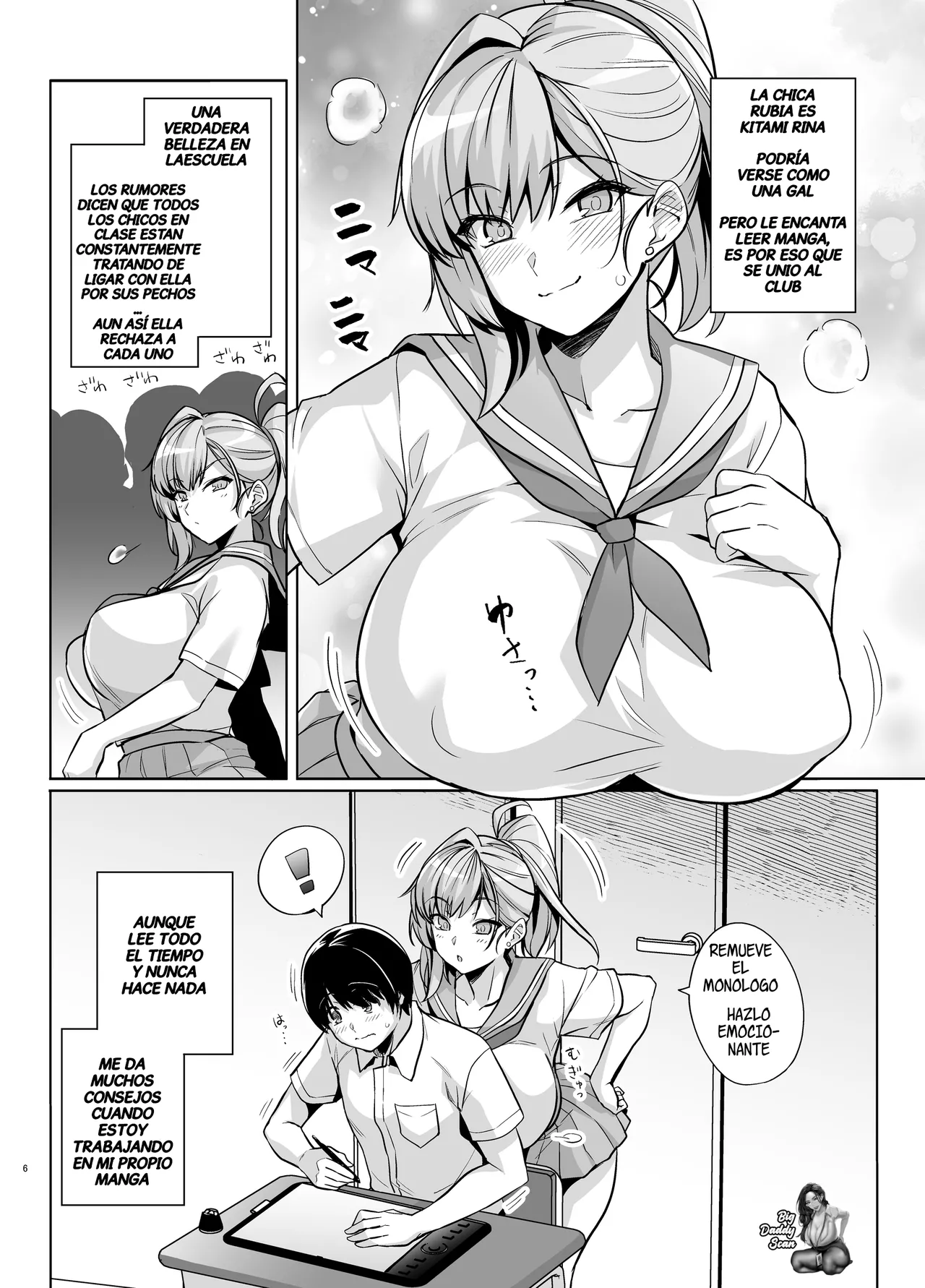 [Royal Bitch (Haruhisky)] AOHARU TORARE [Spanish] [BigDaddy Scan] [Digital] imagen número 5