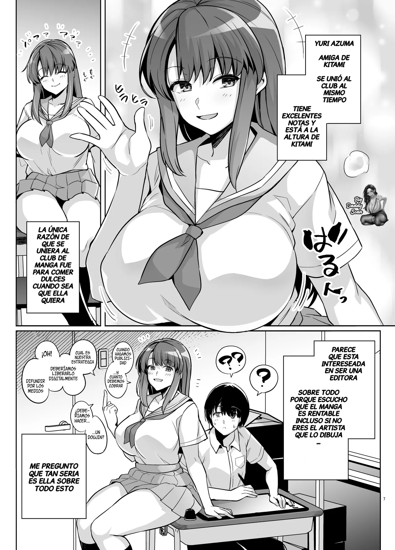 [Royal Bitch (Haruhisky)] AOHARU TORARE [Spanish] [BigDaddy Scan] [Digital] imagen número 6