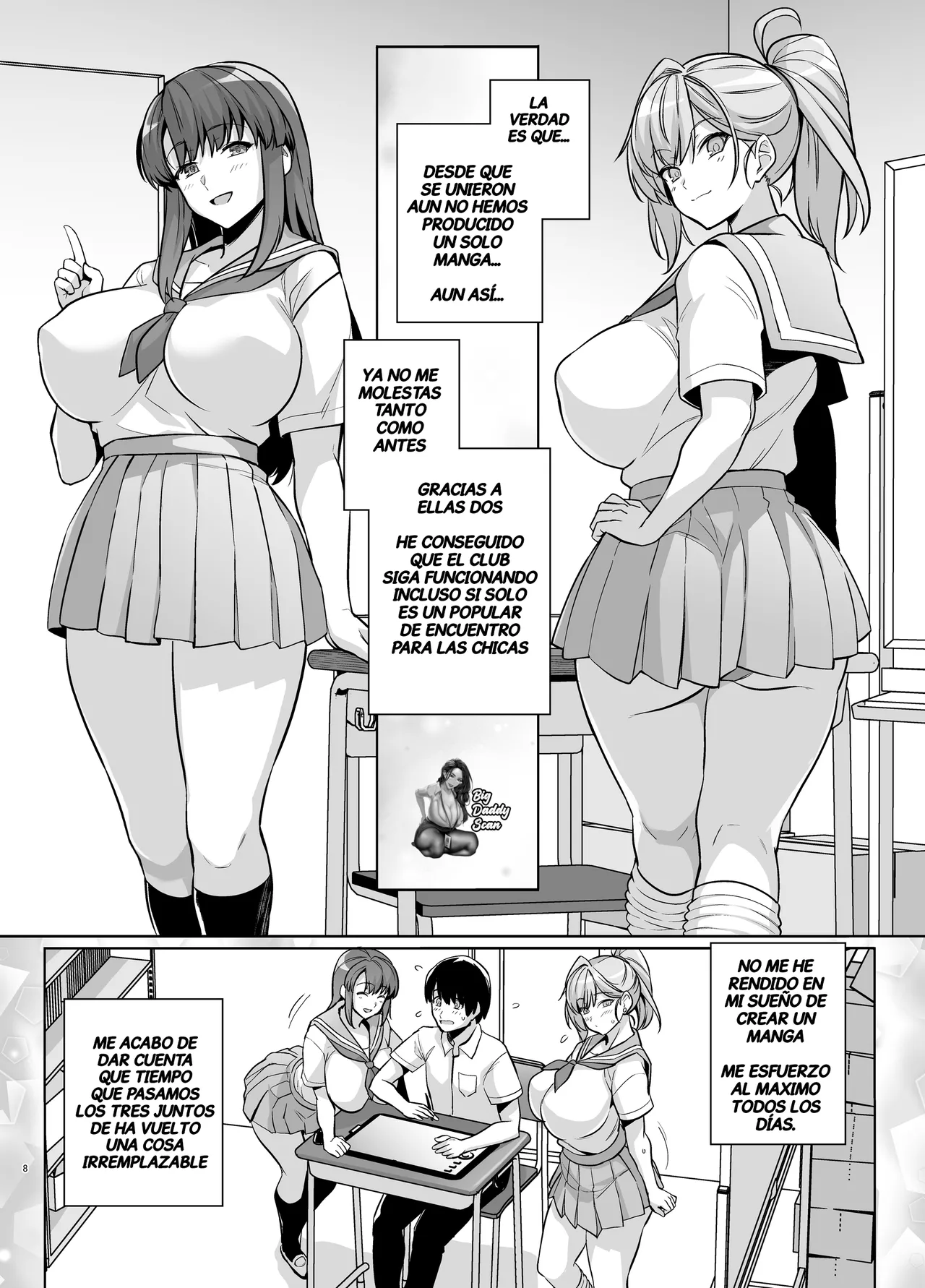 [Royal Bitch (Haruhisky)] AOHARU TORARE [Spanish] [BigDaddy Scan] [Digital] imagen número 7