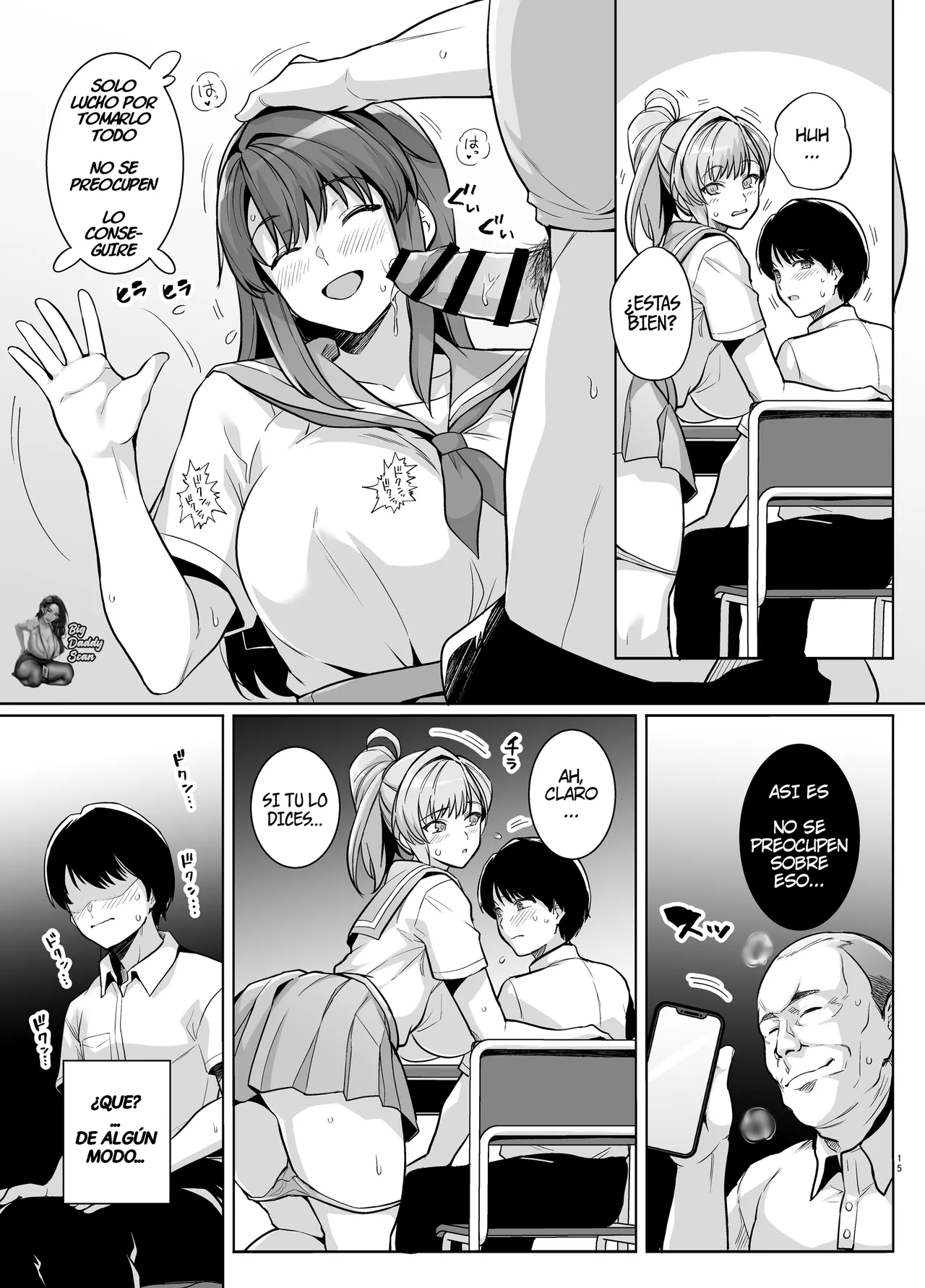 [Royal Bitch (Haruhisky)] AOHARU TORARE [Spanish] [BigDaddy Scan] [Digital] imagen número 14