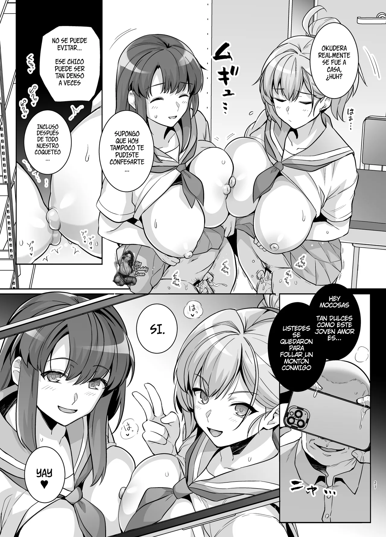 [Royal Bitch (Haruhisky)] AOHARU TORARE [Spanish] [BigDaddy Scan] [Digital] imagen número 26