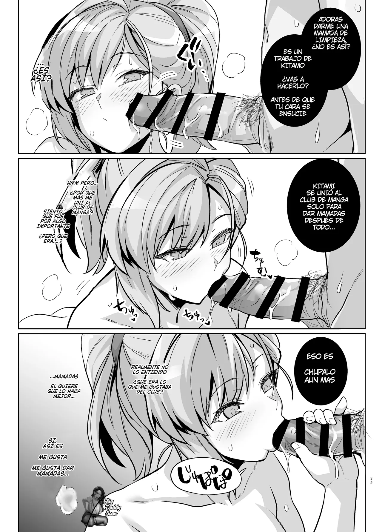 [Royal Bitch (Haruhisky)] AOHARU TORARE [Spanish] [BigDaddy Scan] [Digital] imagen número 34
