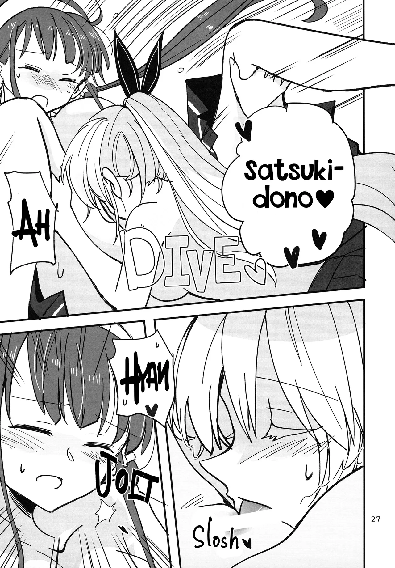 [Gyokusaijima (Sanpatisiki)] Shinobanu Ninja wa Kuishinbou | The Not-So Stealthy Ninja is a Glutton (Heaven Burns Red) [English] [ROSMONTISISLOVE] [Digital] numero di immagine  27