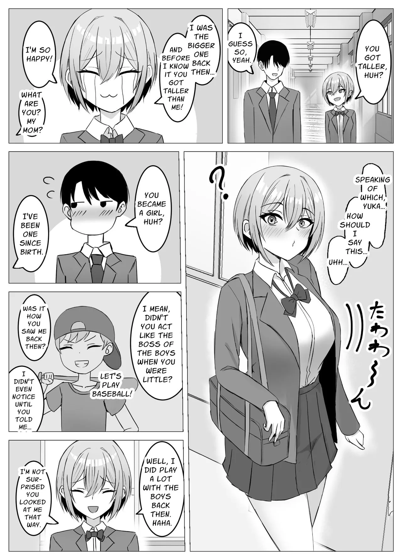 [Satsuki no Usa Koya (Satsuki Usa)] Saikai shita Osananajimi to Issen o Koecchau Hanashi | I Reunited With My Longtime Friend and Crossed the Line [English] [maple] 画像番号 3