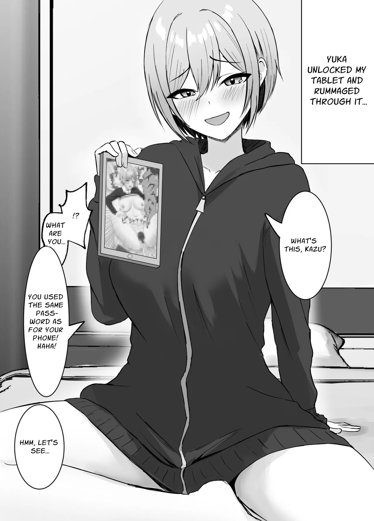 [Satsuki no Usa Koya (Satsuki Usa)] Saikai shita Osananajimi to Issen o Koecchau Hanashi | I Reunited With My Longtime Friend and Crossed the Line [English] [maple] 画像番号 5