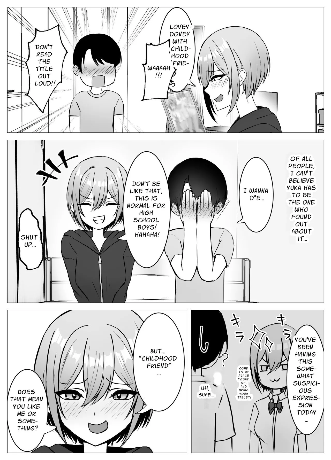 [Satsuki no Usa Koya (Satsuki Usa)] Saikai shita Osananajimi to Issen o Koecchau Hanashi | I Reunited With My Longtime Friend and Crossed the Line [English] [maple] 画像番号 6