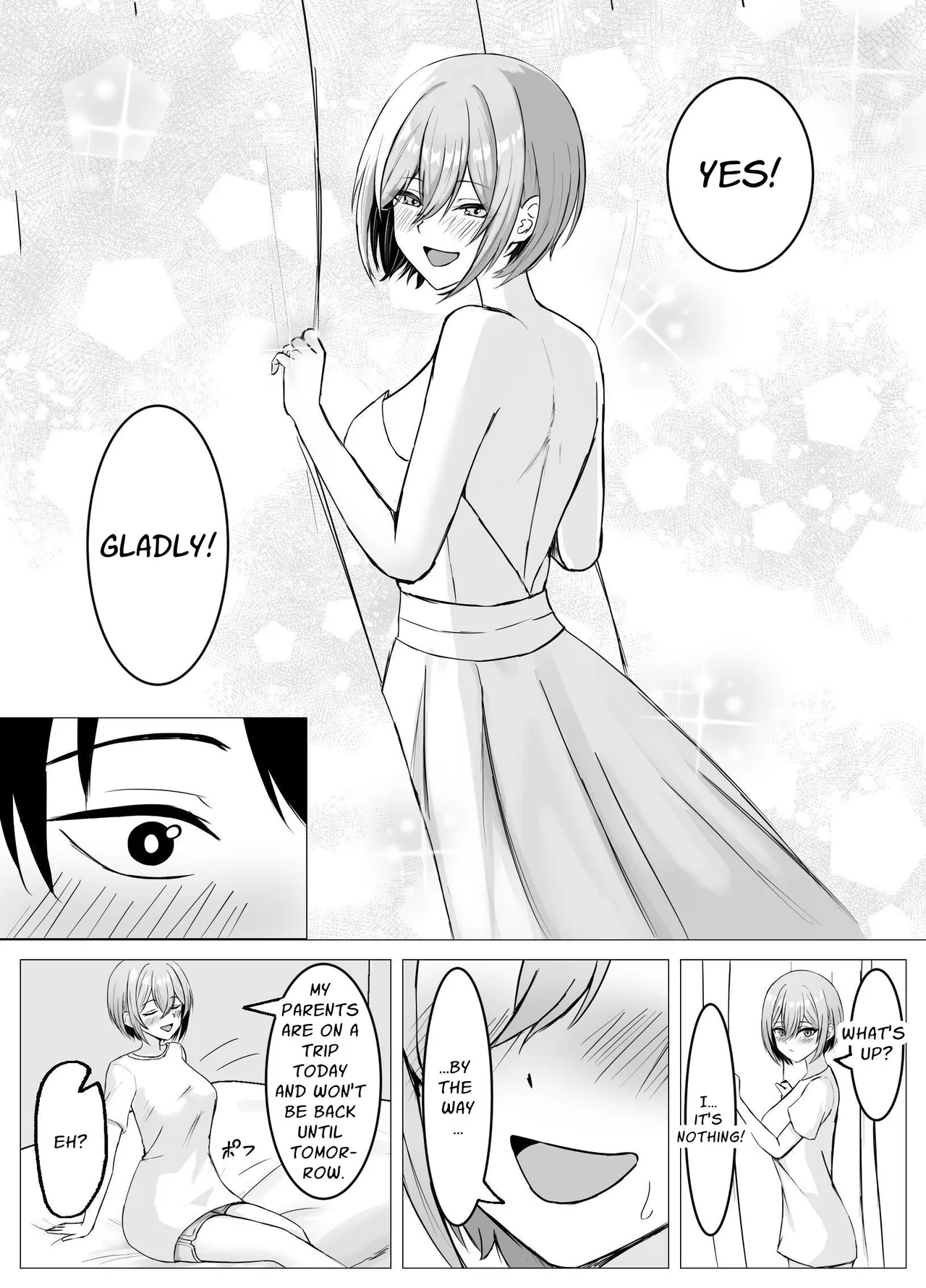 [Satsuki no Usa Koya (Satsuki Usa)] Saikai shita Osananajimi to Issen o Koecchau Hanashi | I Reunited With My Longtime Friend and Crossed the Line [English] [maple] 画像番号 55