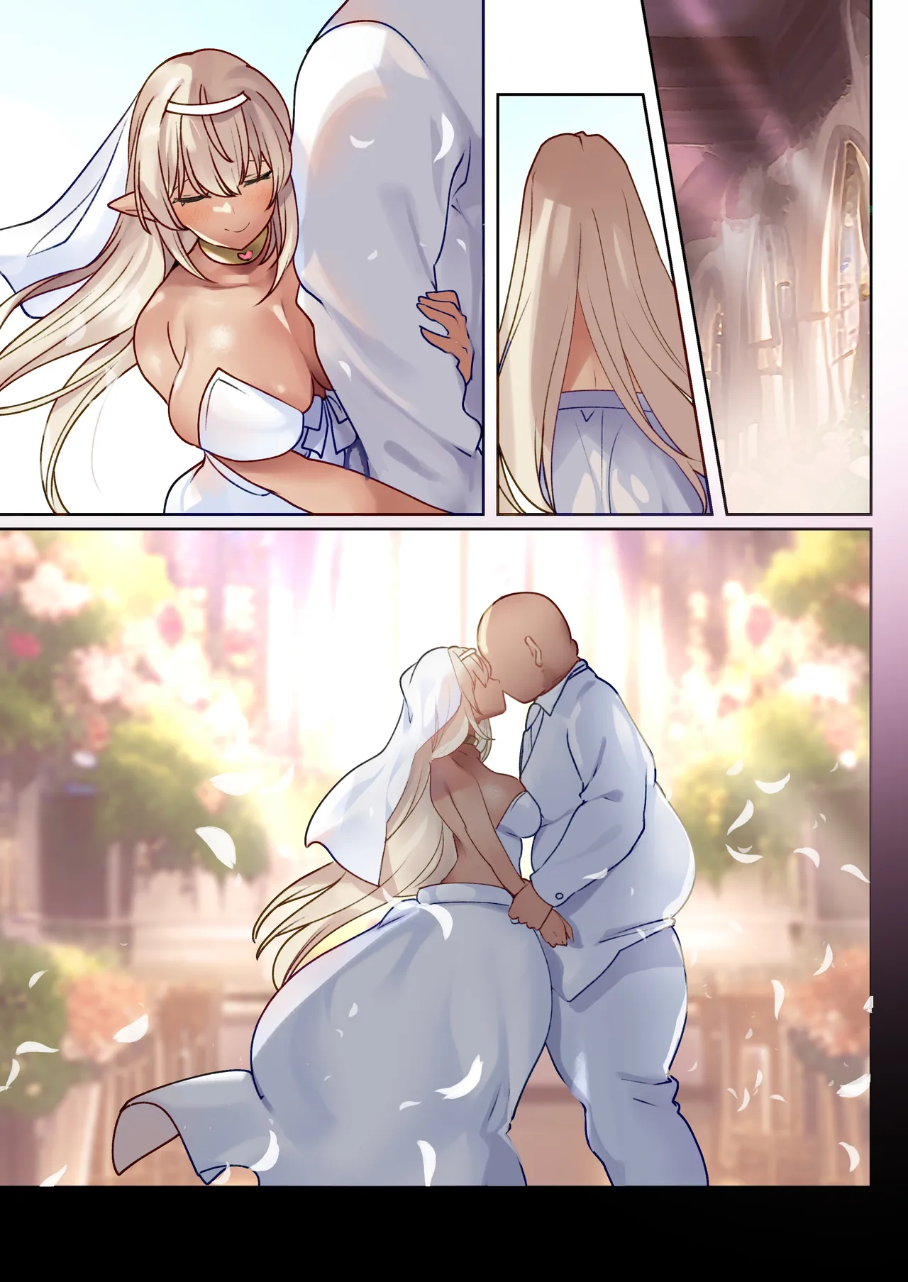 [Ruri Rarako] Reizoku Joou - Dosukebe Body no Dark Elf Joou ga Akutoku Kizoku ni Kanzen Seifuku Sareru made [Chinese] numero di immagine  68