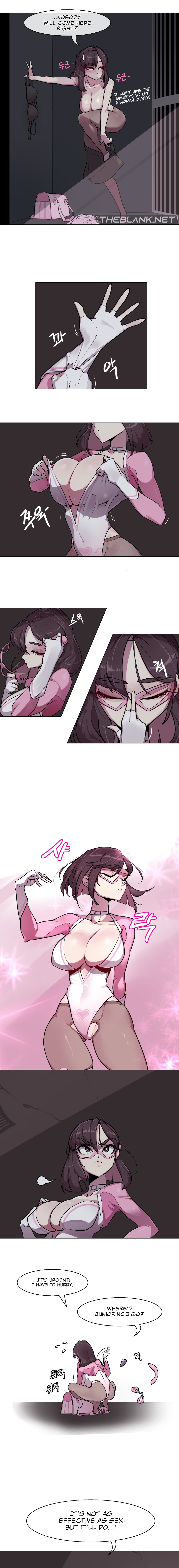 [Boiled Chicken & Mushypeas] Secret! Orgasm Hero (1-7) [English] [The Blank] [Ongoing] 이미지 번호 15