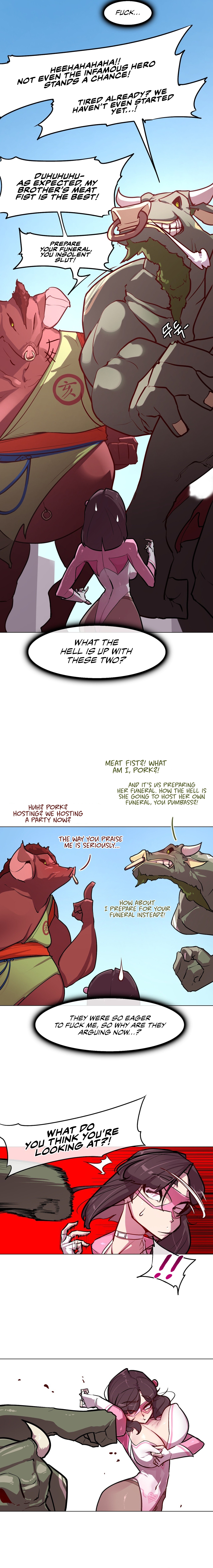 [Boiled Chicken & Mushypeas] Secret! Orgasm Hero (1-7) [English] [The Blank] [Ongoing] 이미지 번호 40