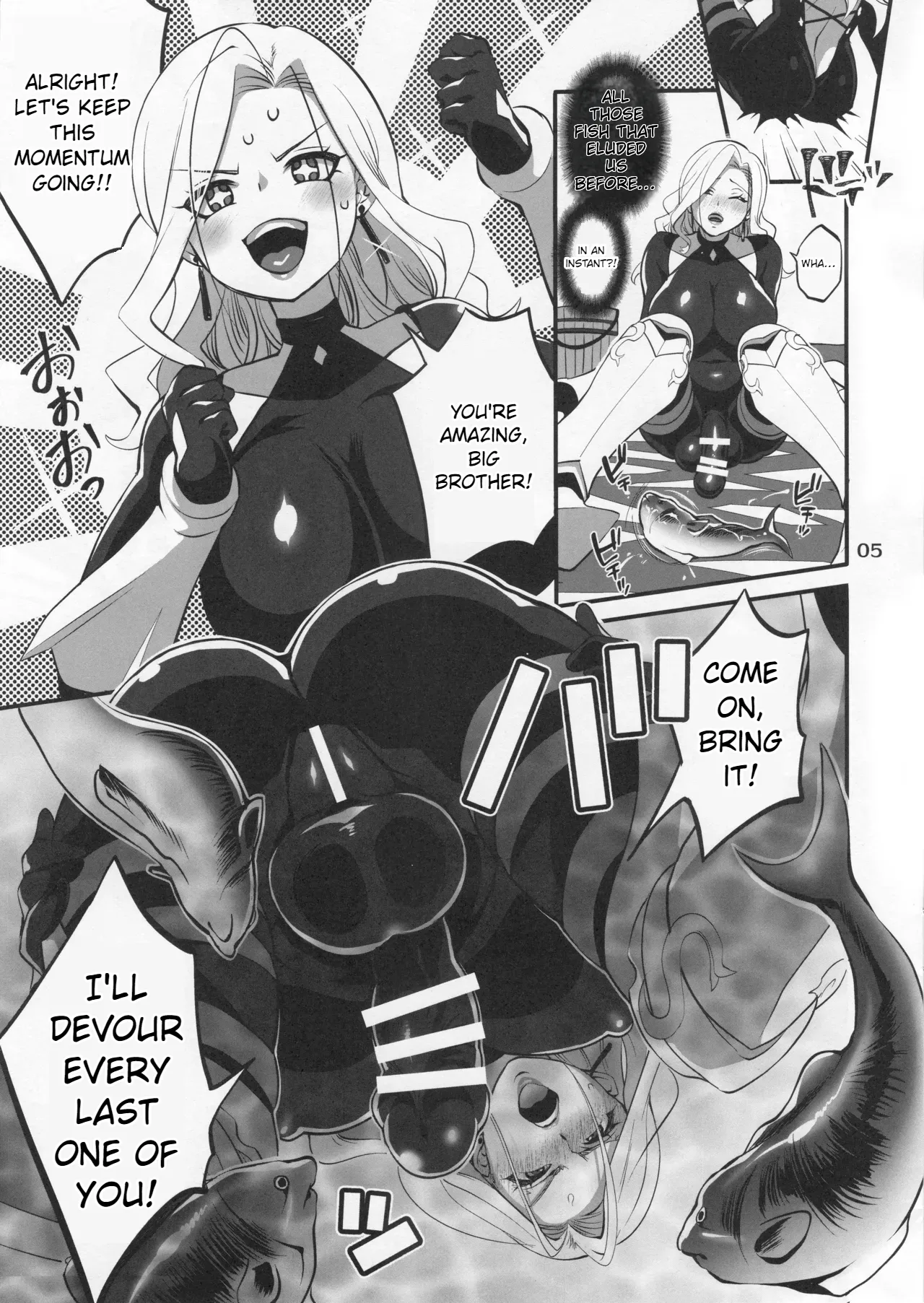 (Futaket 17.5) [Temparing (Tokimachi Eisei)] Kisara's Big Dick Fishing image number 5