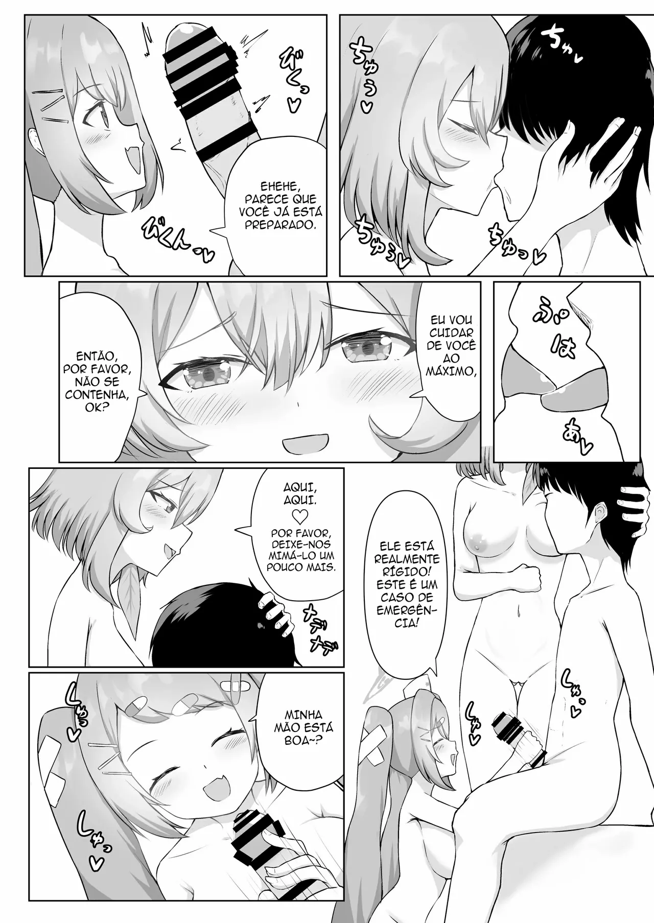 [Sora no Kaze (Washio Kuu)] Seitenshi-tachi no seinaru Kyuugo (Blue Archive) [pt-BR] [Bakai.org] [Digital] 이미지 번호 3