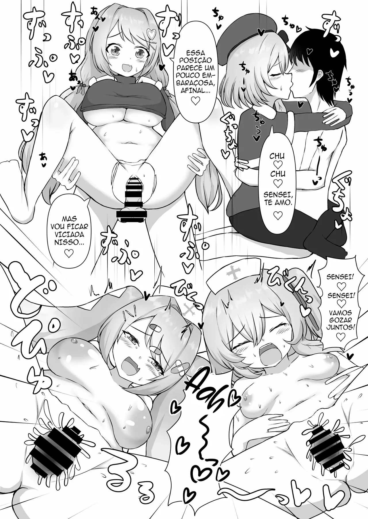 [Sora no Kaze (Washio Kuu)] Seitenshi-tachi no seinaru Kyuugo (Blue Archive) [pt-BR] [Bakai.org] [Digital] 이미지 번호 15