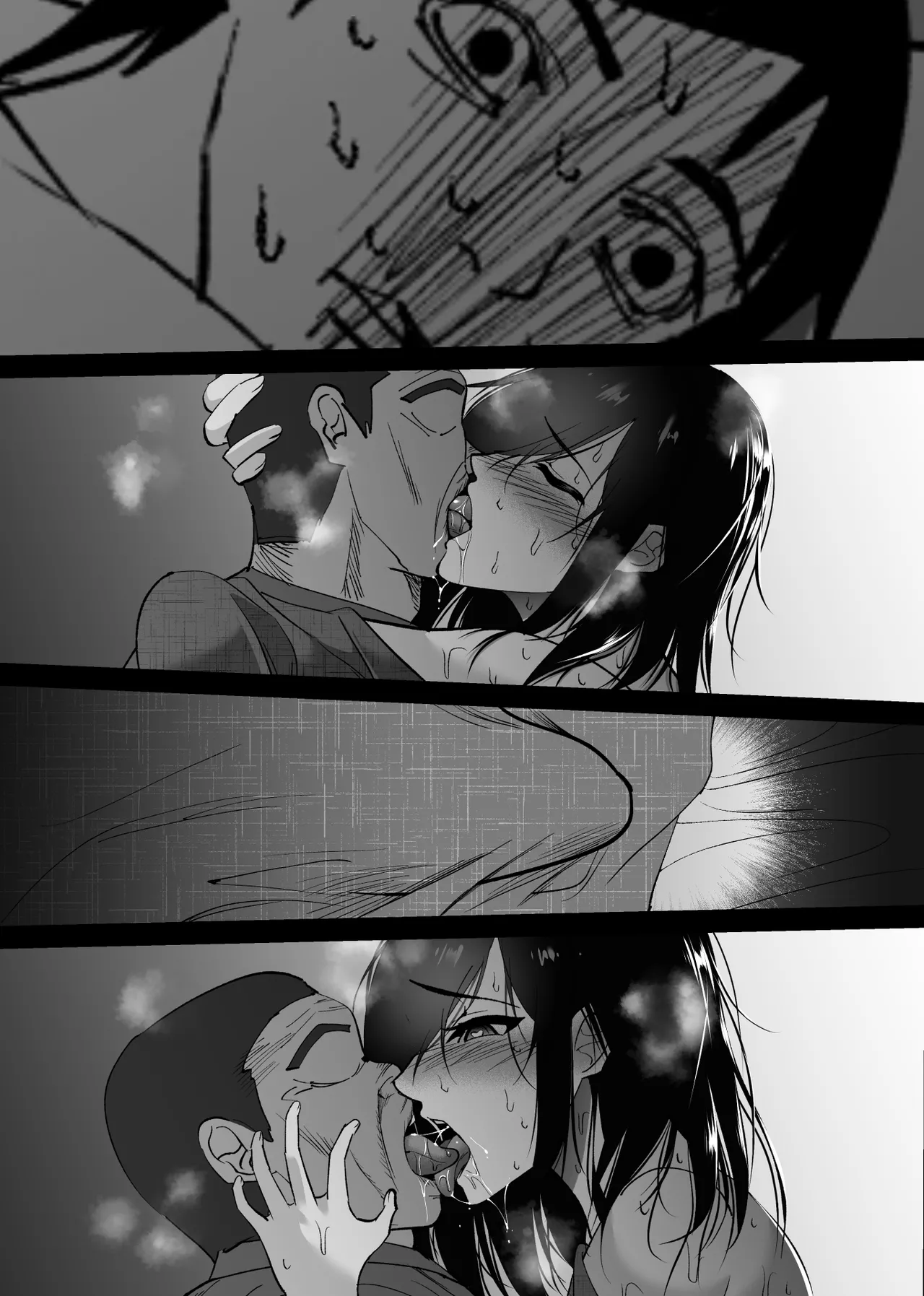 [Hachiko] Ochiru Toki 3 -Ryokan no Kyakushitsu de Otto no Shuushinchuu Okonawareru Tanin Koubi- | 떨어질 때 3 -여관방에서 남편이 자는 동안 벌어진 혼외정사- [Korean] image number 73