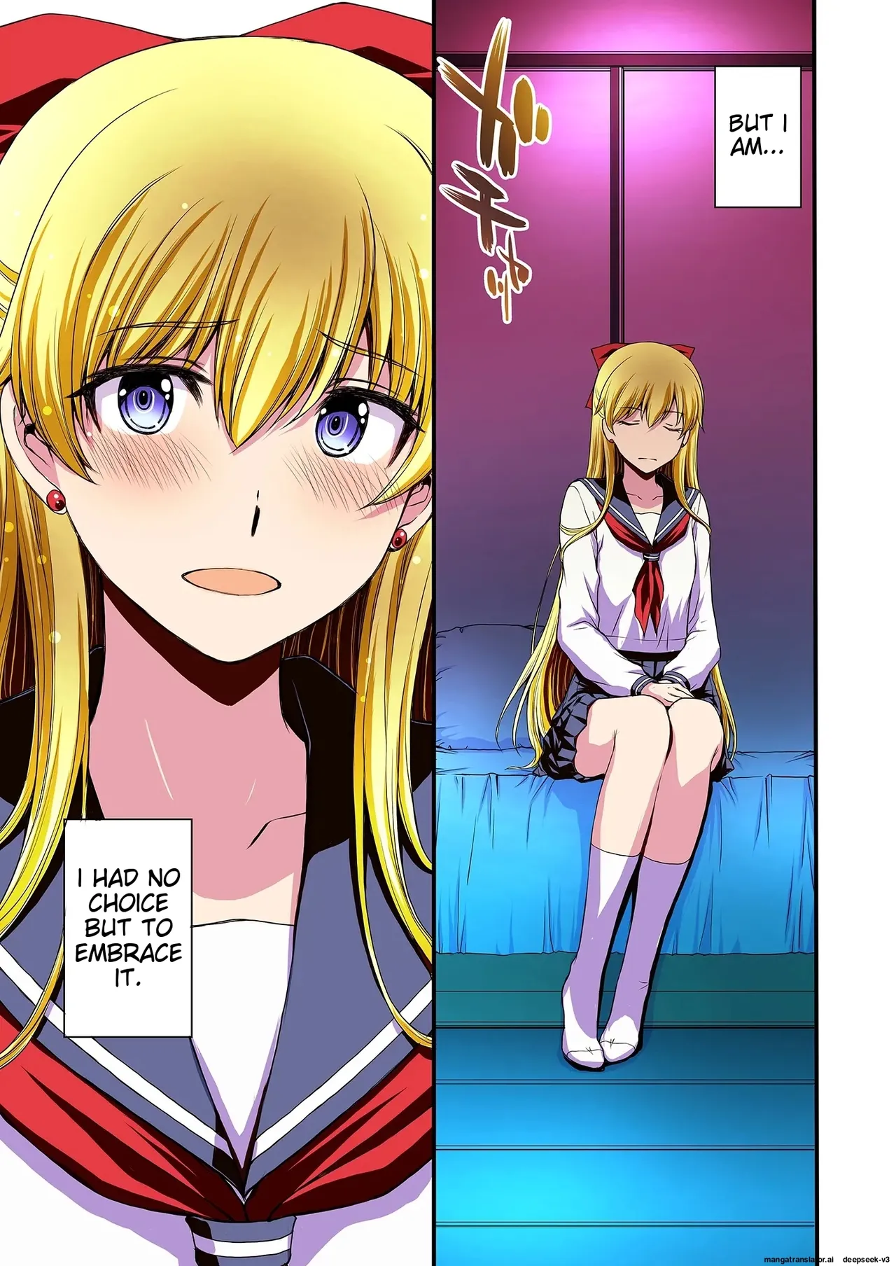 Ninshin shi chatta… dare ka「tasukete」. |  I'm pregnant... someone "help" me. 图片编号 34