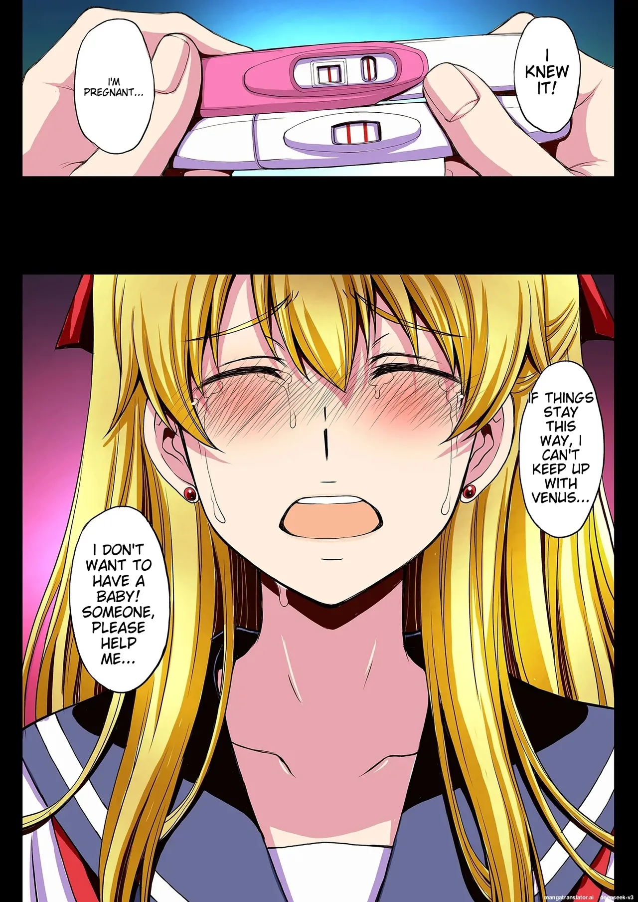 Ninshin shi chatta… dare ka「tasukete」. |  I'm pregnant... someone "help" me. 图片编号 64