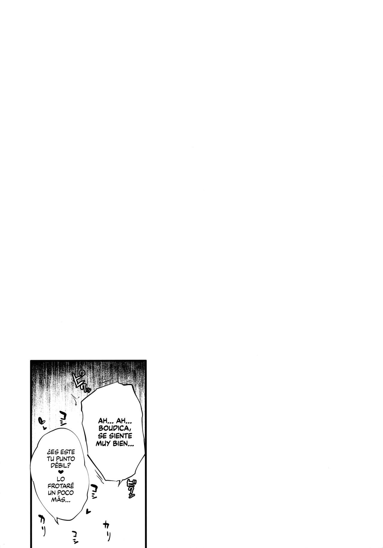 (COMIC1☆13) [Mata Ashita. (Oohira Sunset)] Boudica-san "Shiyo." | Boudica-san "Hagámoslo." (Fate/Grand Order) [Spanish] [HentaIsLife Scans] изображение № 3