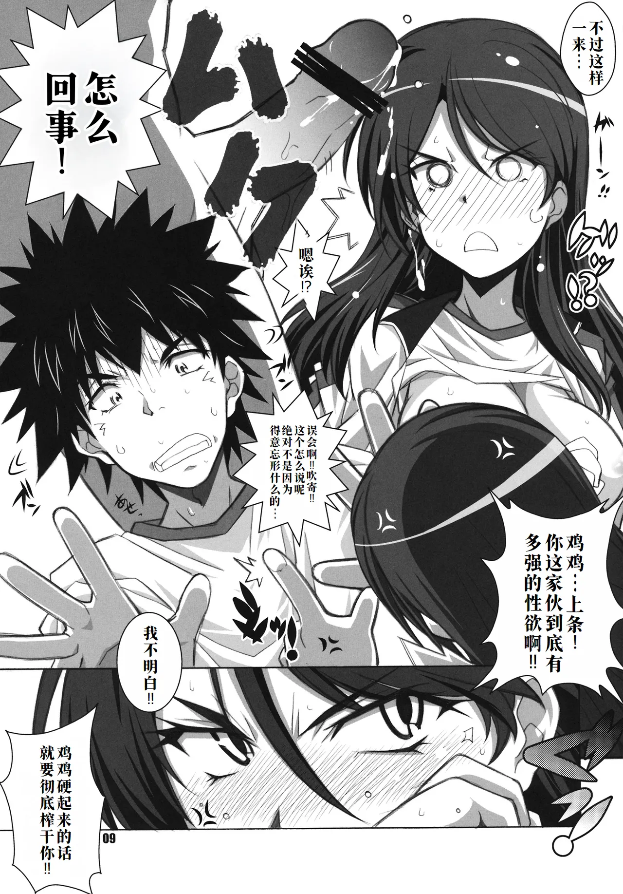 [まるあらい (新井カズキ)] テストステロん  (とある魔術の禁書目録)[廉价汉化组] 이미지 번호 9