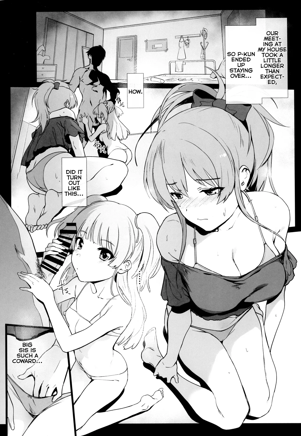 (C103) [Trinity Kyoudan (Yodare)] Jougasaki Mika no Shimai Jijou | Mika Jougasaki's Sisterly Dilemma (THE IDOLM@STER CINDERELLA GIRLS) [English] imagen número 3