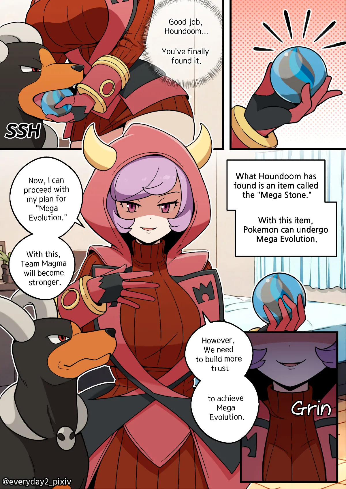 [Everyday2] The dangers of mega evolution (Pokemon) image number 1