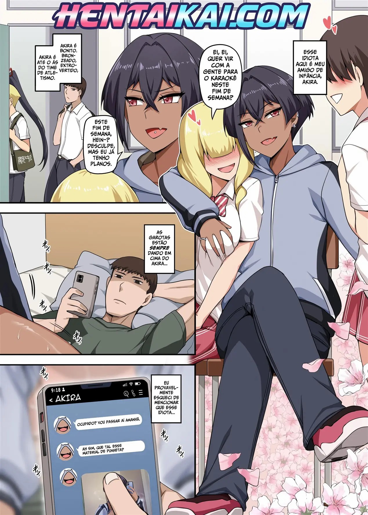 [Anmonkan (Darkmaya)] Ore no Kakkoii Dachi | Meu Amigo Legal [Portuguese-BR] [hentaikai.com] 이미지 번호 3