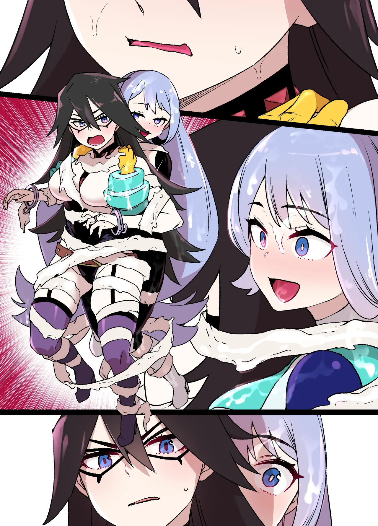 ヒロアカ洗〇 ミッドナイトVSスペルマ imagen número 8