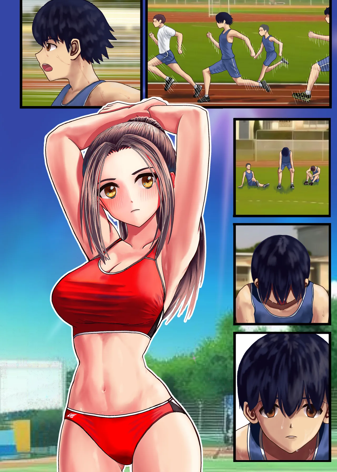 [KumakuraMizu] Watashi o Nurasu, Natsu no Shitsudo to Gouin na Aitsu numero di immagine  48