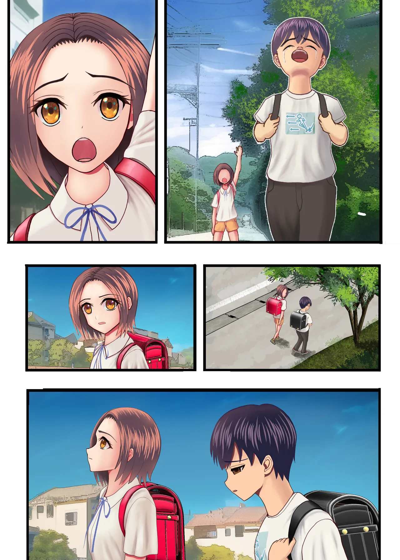 [KumakuraMizu] Watashi o Nurasu, Natsu no Shitsudo to Gouin na Aitsu numero di immagine  49