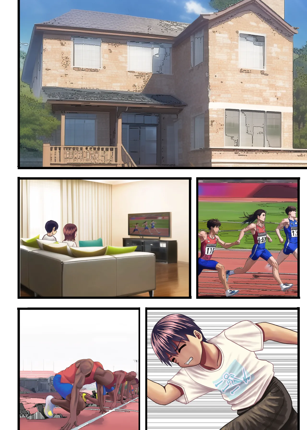 [KumakuraMizu] Watashi o Nurasu, Natsu no Shitsudo to Gouin na Aitsu numero di immagine  50