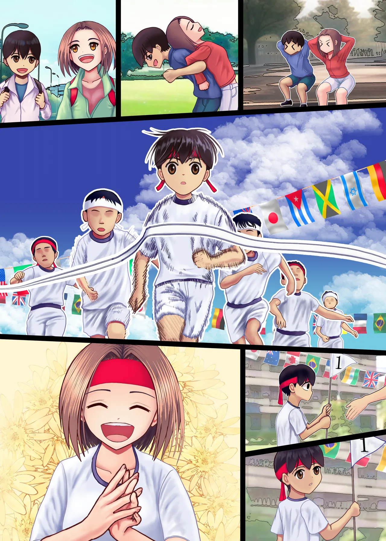 [KumakuraMizu] Watashi o Nurasu, Natsu no Shitsudo to Gouin na Aitsu numero di immagine  55