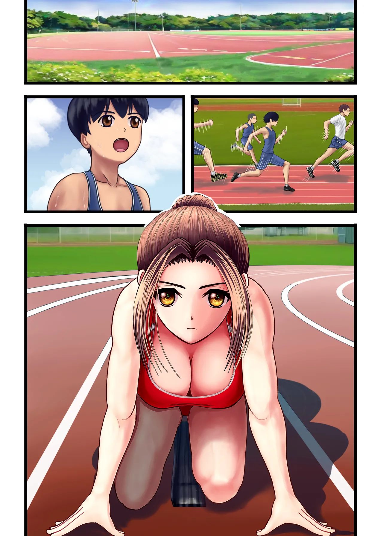 [KumakuraMizu] Watashi o Nurasu, Natsu no Shitsudo to Gouin na Aitsu numero di immagine  56