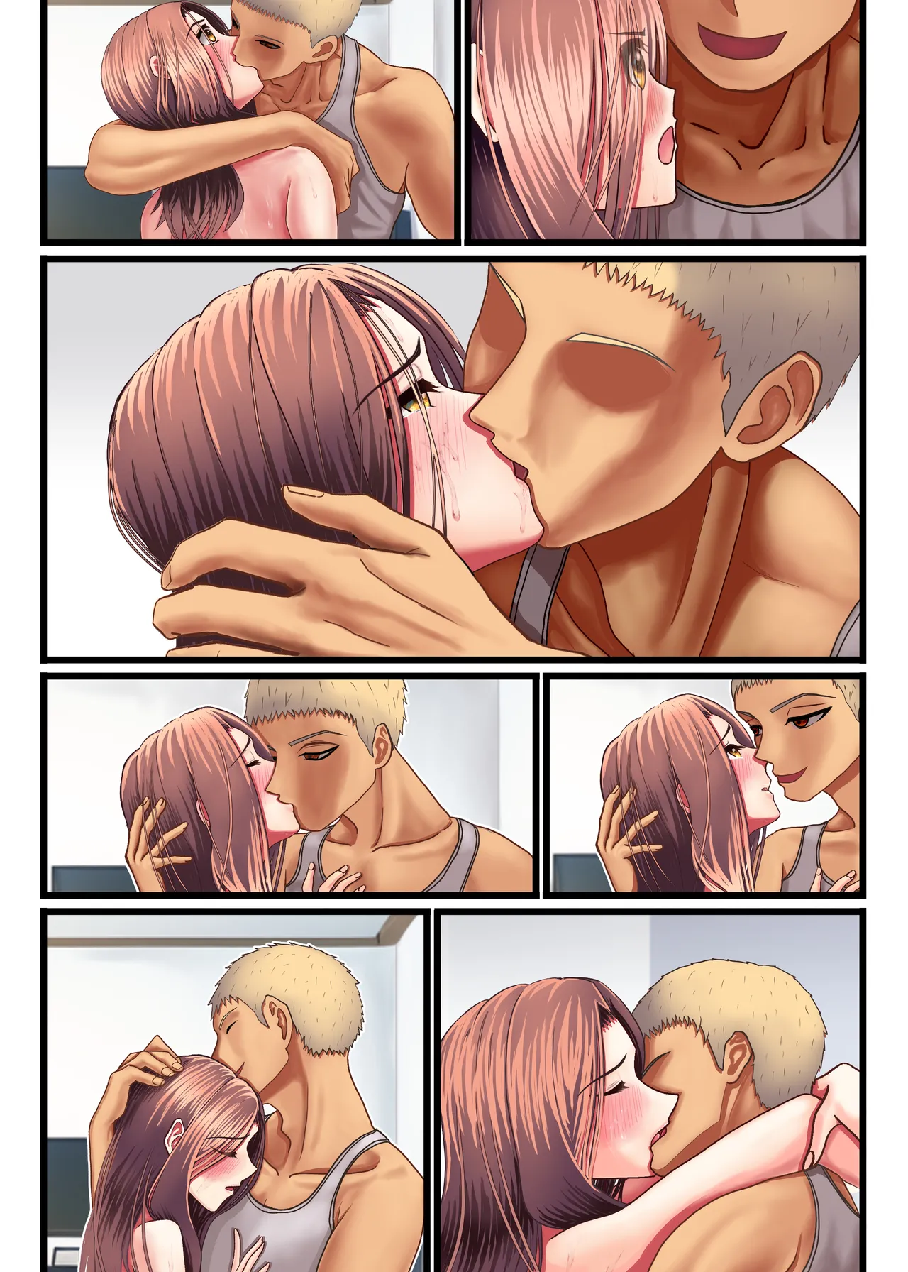 [KumakuraMizu] Watashi o Nurasu, Natsu no Shitsudo to Gouin na Aitsu numero di immagine  76