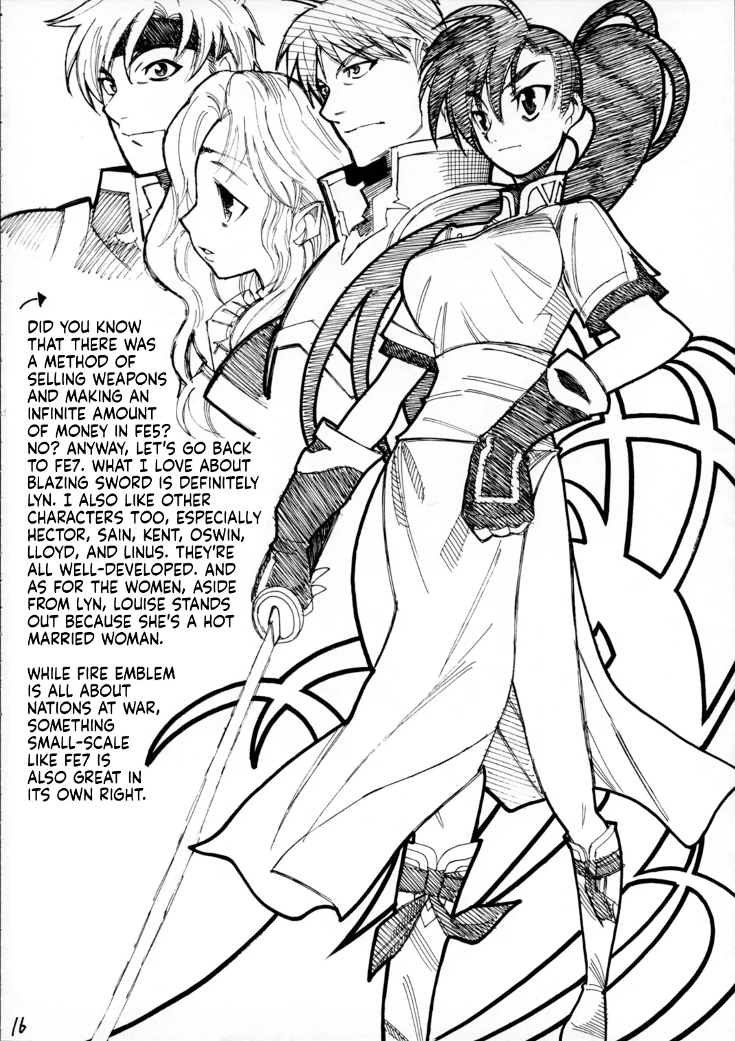 (C68) [GUY-YA (Yamada Shuutarou)] RETSU -THE SWORD OF FLAME- (Fire Emblem: The Blazing Blade) [English] 이미지 번호 16