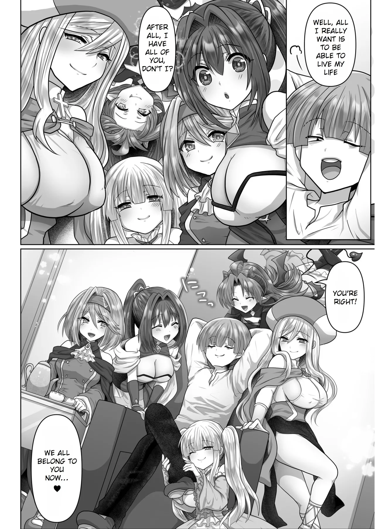 [Ashitaba Mofu] Tensei Neet no Isekai Harem Seikatsu Ch. 6 | The Reincarnated Jobless’ Harem Life In Another World 6 [English] [Rei Scans] numero di immagine  8