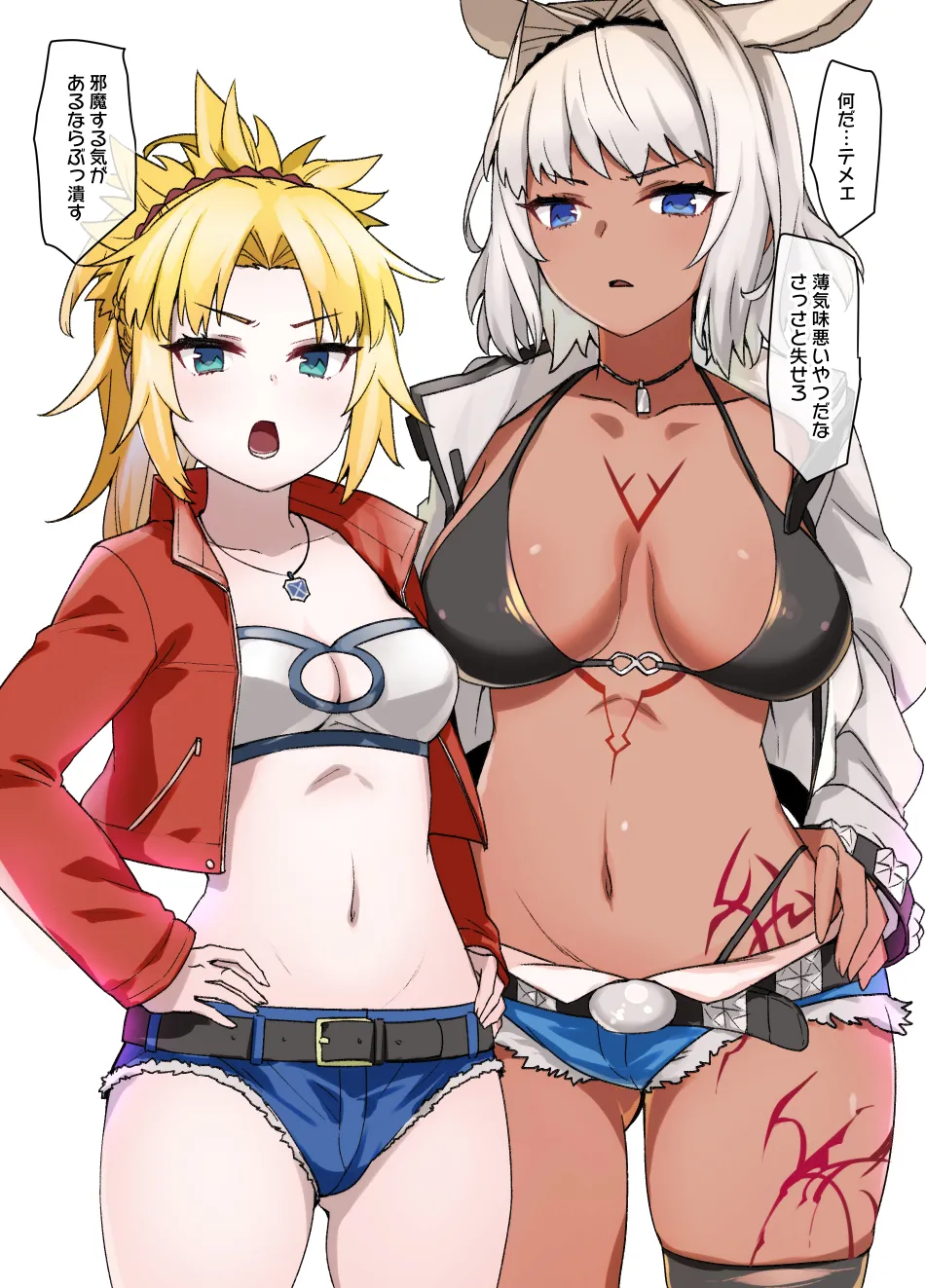 FGOカイニス＆モードレッド洗脳 Bildnummer 1