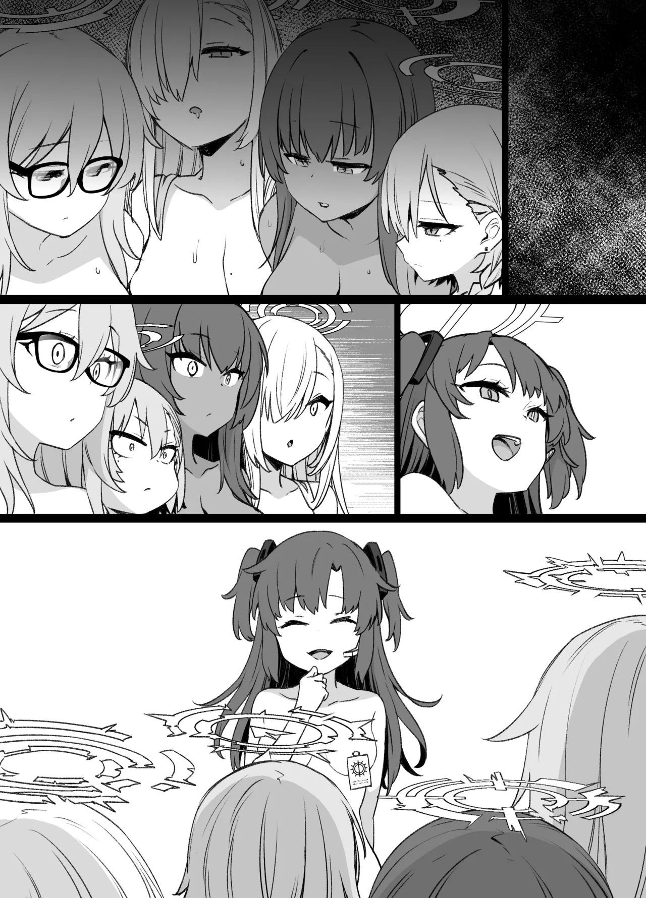 ブルアカC&Cバニー奴隷化追加漫画 imagen número 16