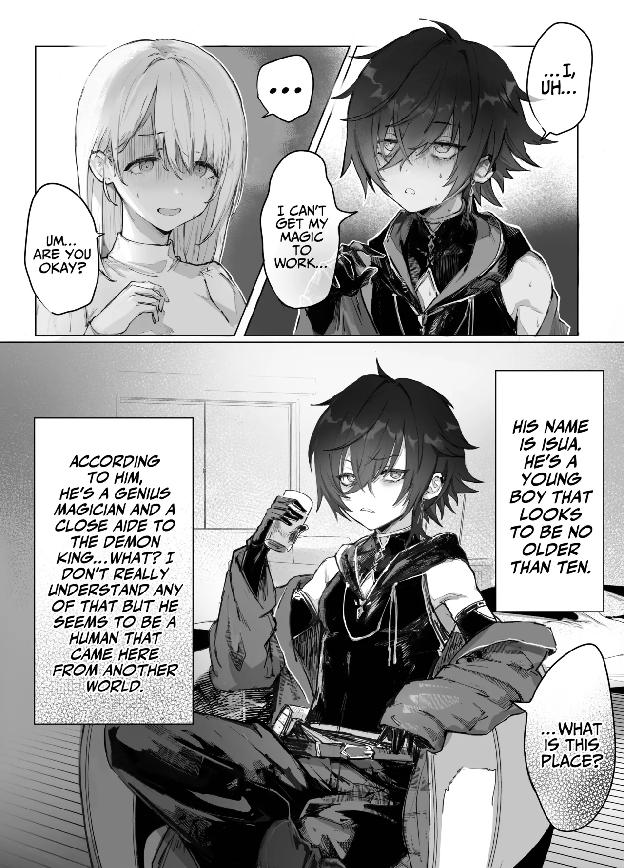 [Moyu] Isekai Mahoutsukai wa Kaerenai [English] [A Cool Person] imagen número 5