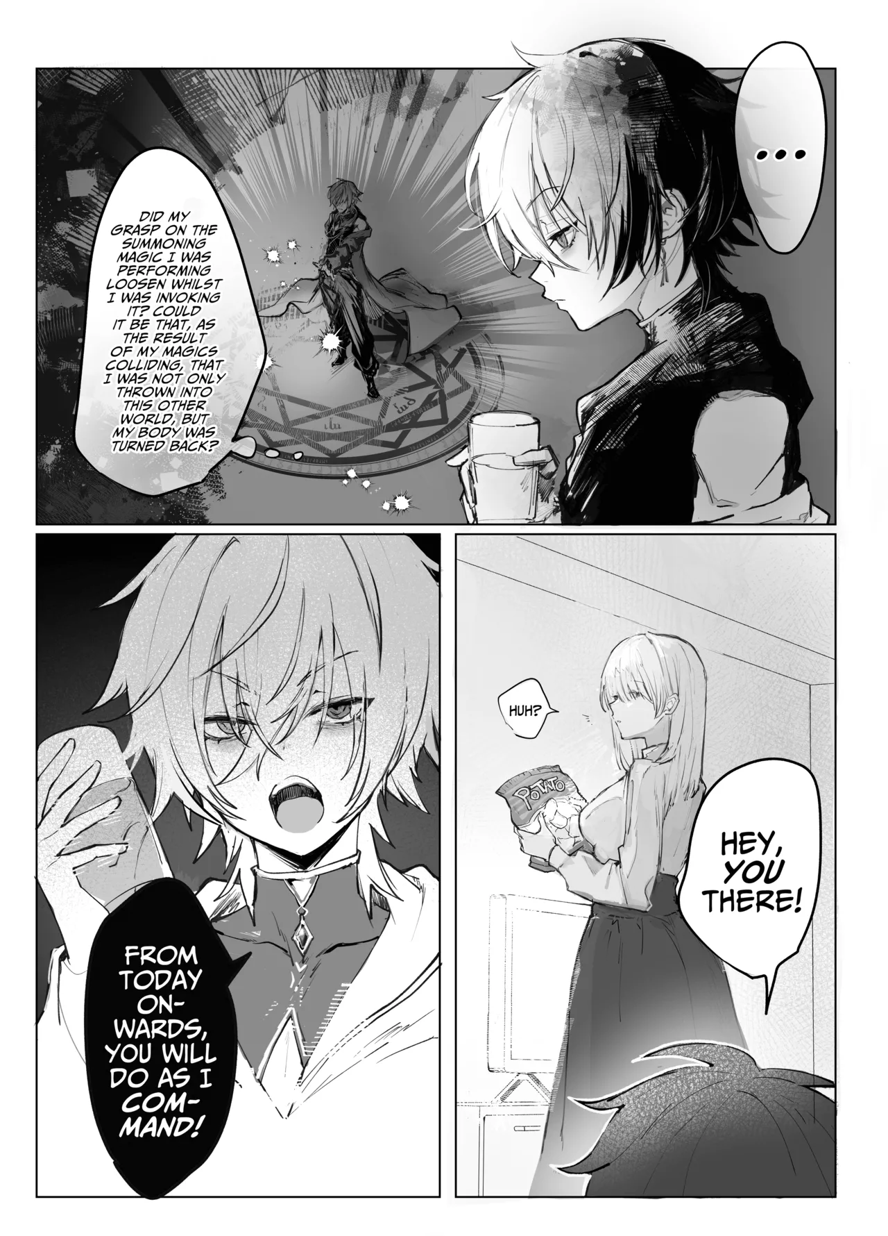 [Moyu] Isekai Mahoutsukai wa Kaerenai [English] [A Cool Person] imagen número 6