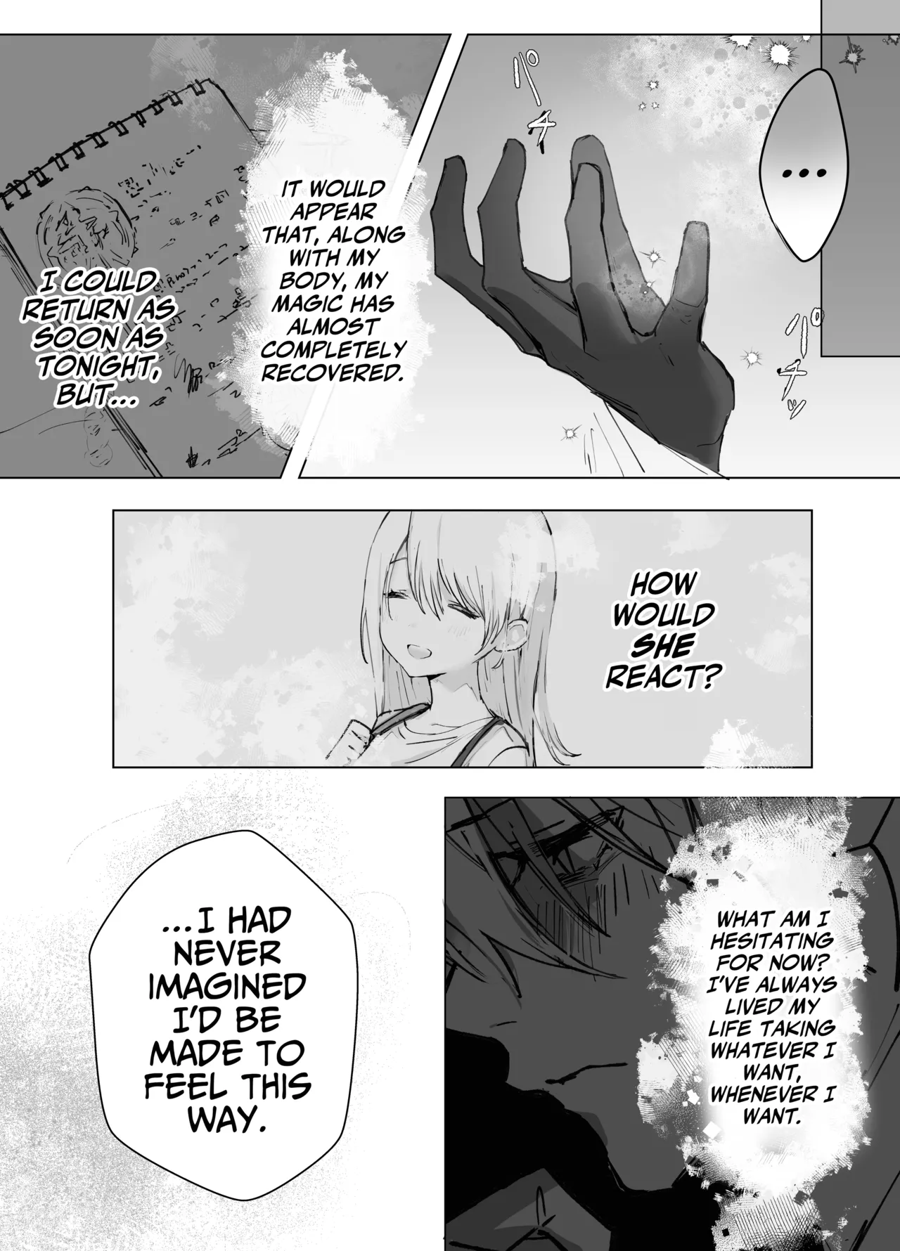 [Moyu] Isekai Mahoutsukai wa Kaerenai [English] [A Cool Person] imagen número 21