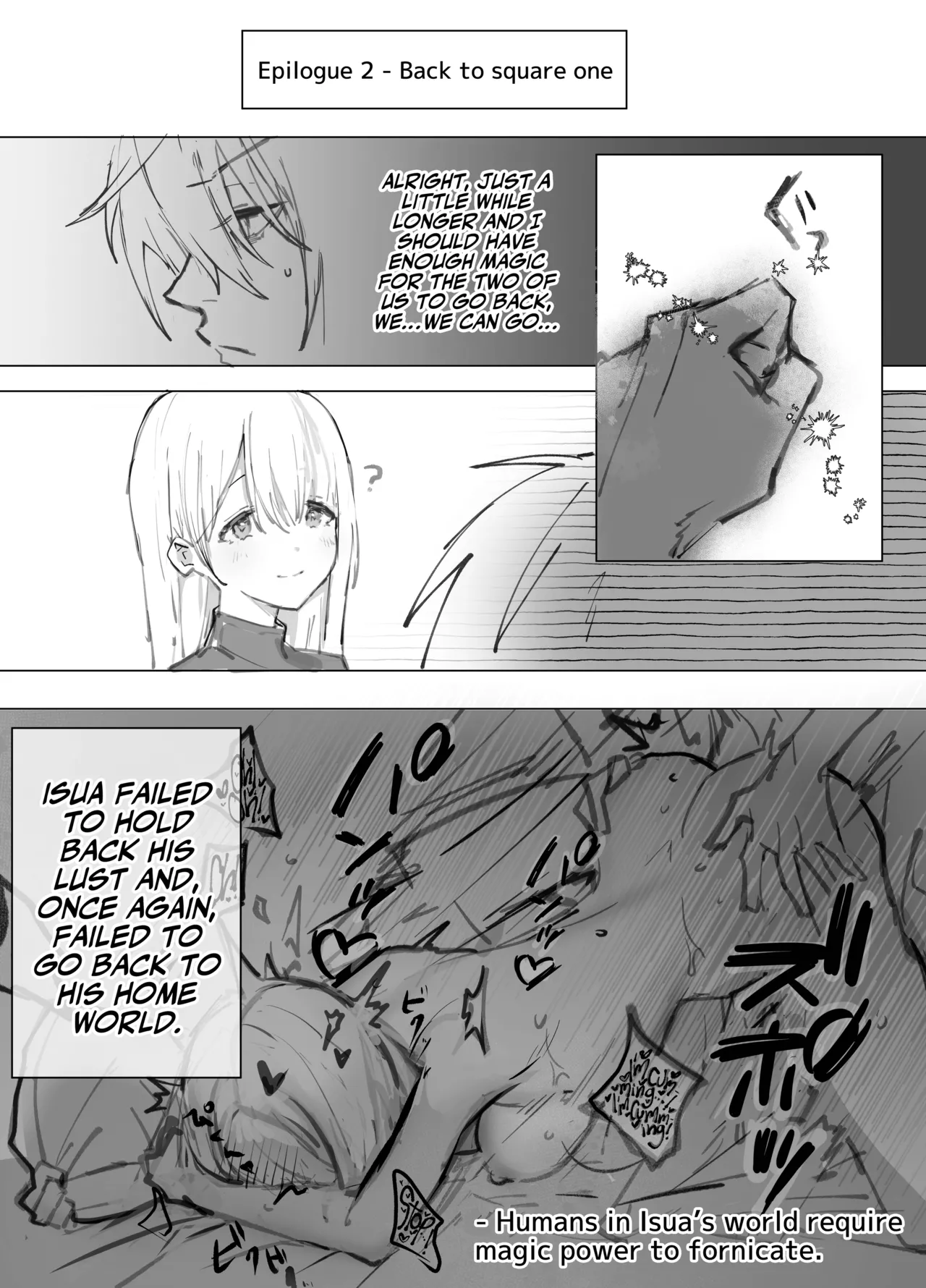 [Moyu] Isekai Mahoutsukai wa Kaerenai [English] [A Cool Person] imagen número 61