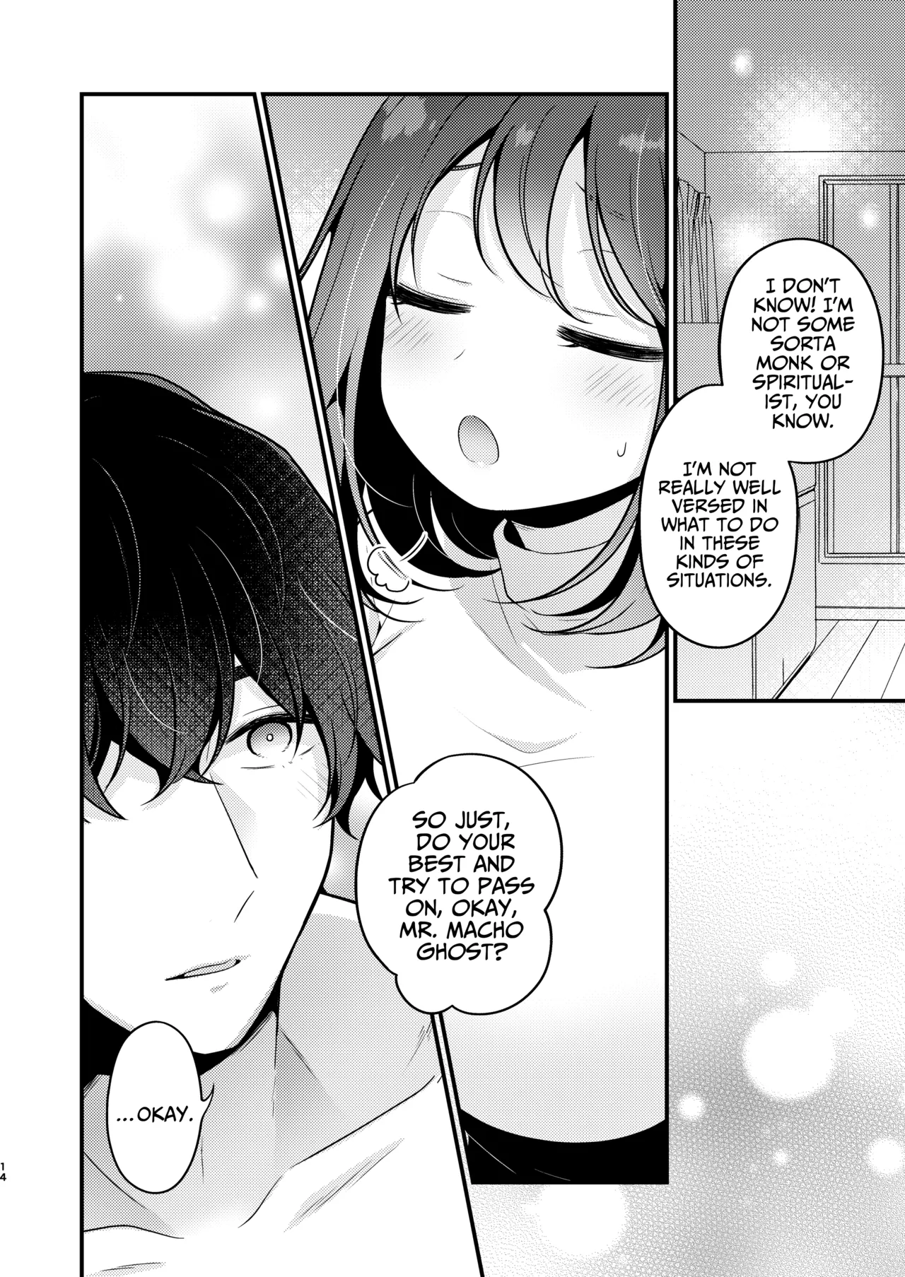 [MorodashiRingo] Gori Macho Yuurei ni Maiban Kakareteimasu! [English] [A Cool Person] image number 14