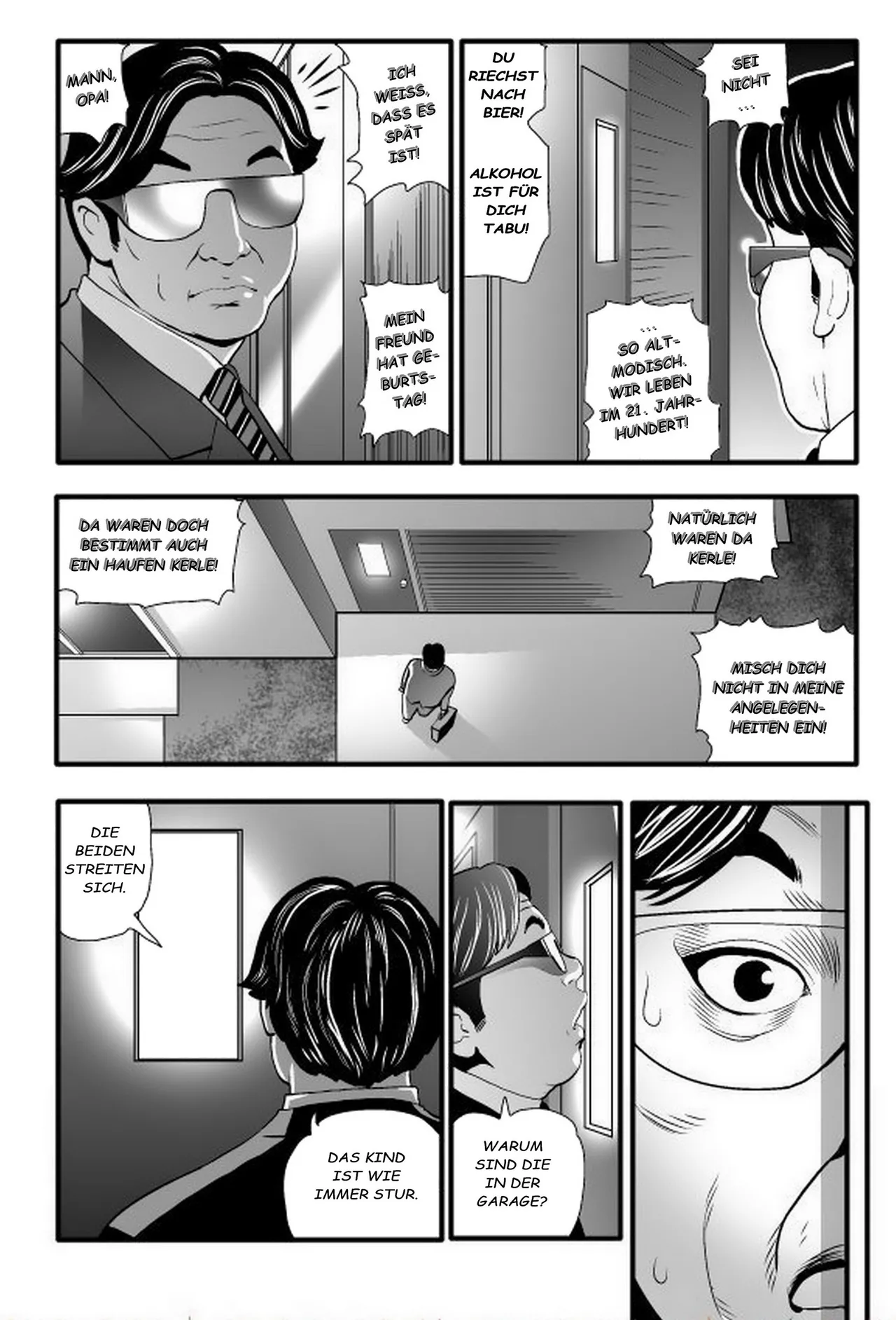 [Doujinsak] โพ่อเลี้ยงกลับมาบ้าน  - Stepfather Come Home [German][Decensored] imagen número 5