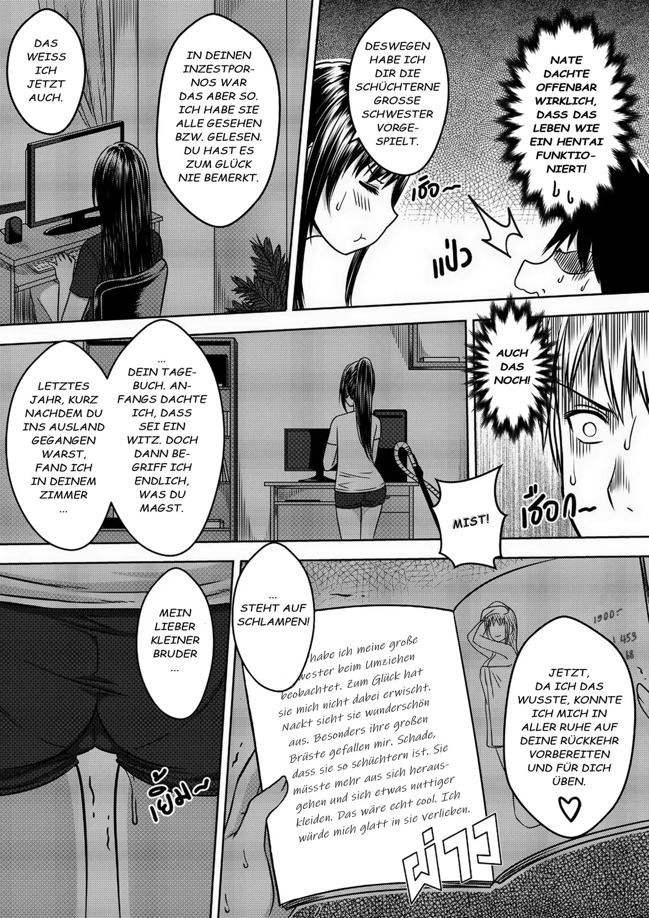 [XTER] My Sister .. 1 – เมื่อพี่สาวผมเปลี่ยนไป (Als sich meine Schwester veränderte) [German][Decensored] Bildnummer 36