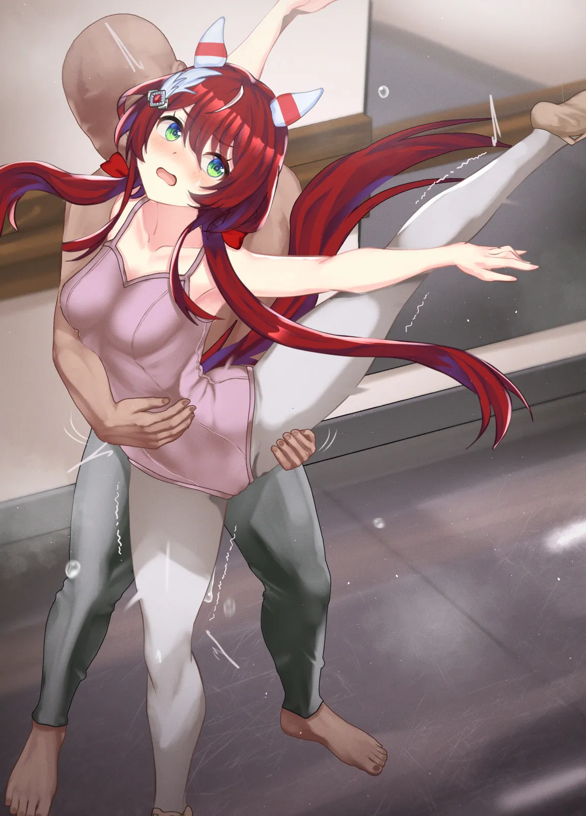 【poopy】谁发下体操服芭蕾（有栖川汉化） numero di immagine  8