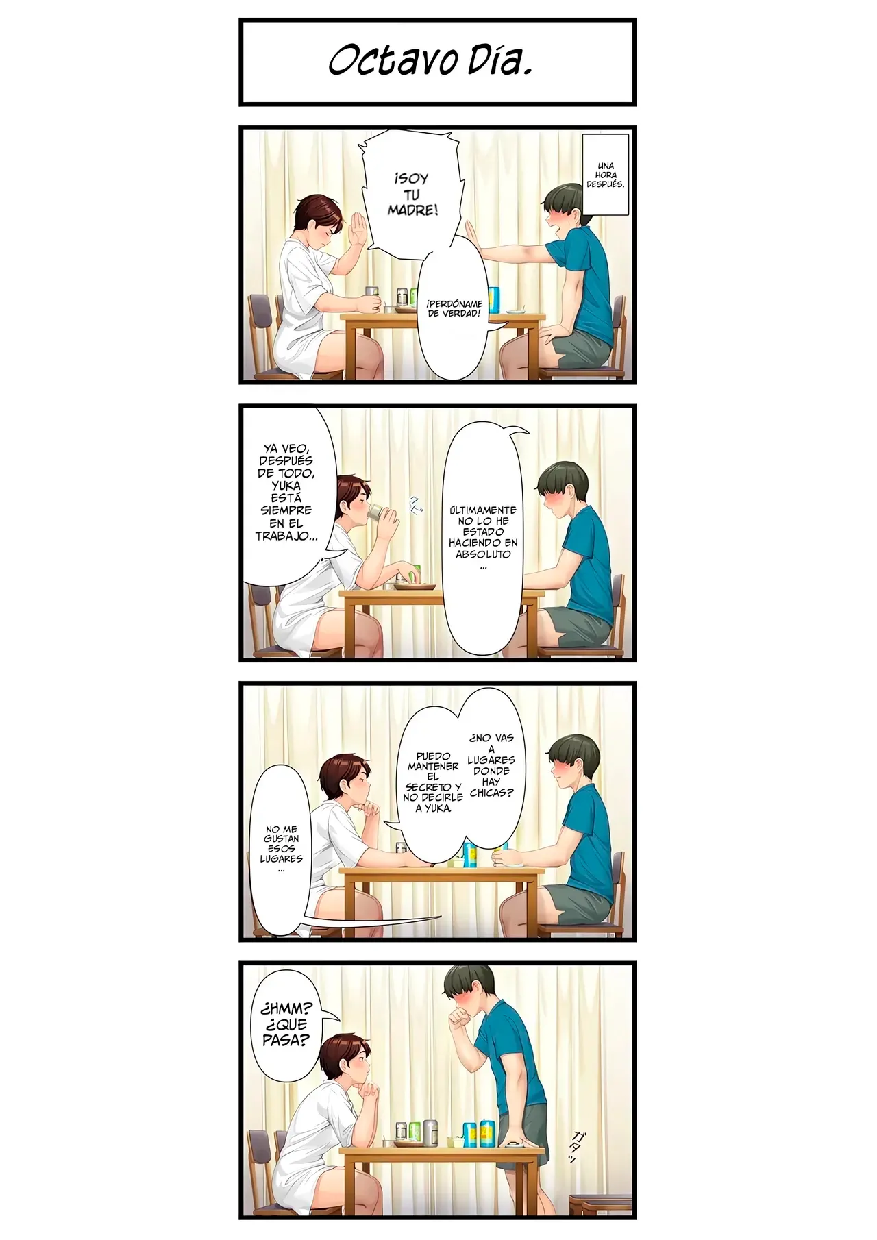 [Heiantei (Frame, Jagaimo)]  Teniendo sexo con mi mamá Después de 8 dias [Spanish] [M Rewrite] [Digital] Bildnummer 8