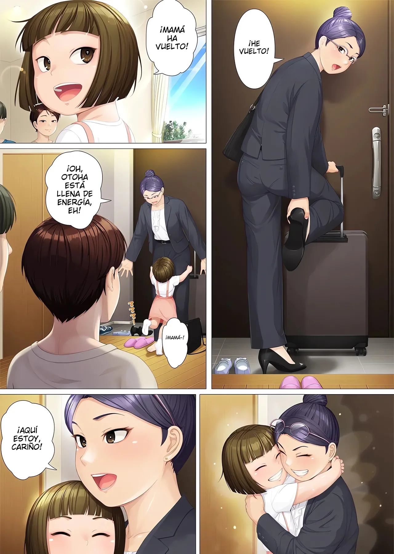 [Heiantei (Frame, Jagaimo)]  Teniendo sexo con mi mamá Después de 8 dias [Spanish] [M Rewrite] [Digital] Bildnummer 35