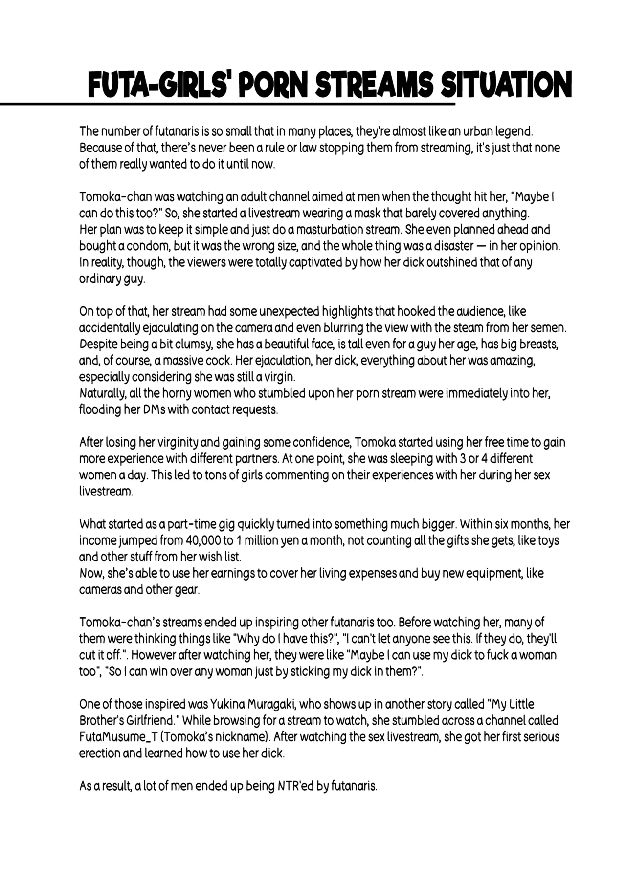 [Contamination (eigetu)] Futa Musume ni Itazura Shicha Ikemasen Soushuuhen l Don't Mess with Futa-Girls -Compilation edition- [Digital] [Futackerman] numero di immagine  69