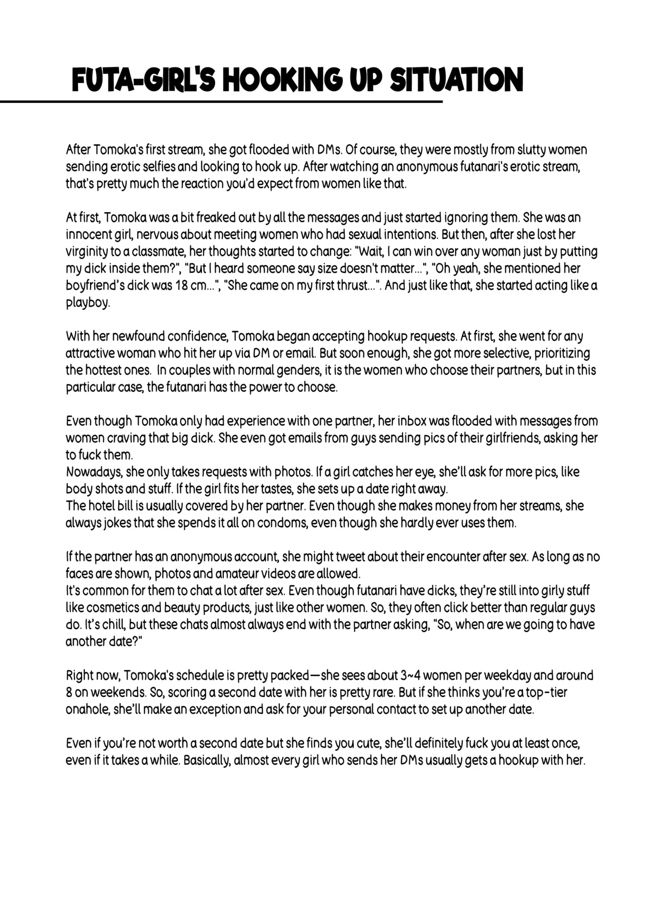 [Contamination (eigetu)] Futa Musume ni Itazura Shicha Ikemasen Soushuuhen l Don't Mess with Futa-Girls -Compilation edition- [Digital] [Futackerman] numero di immagine  71