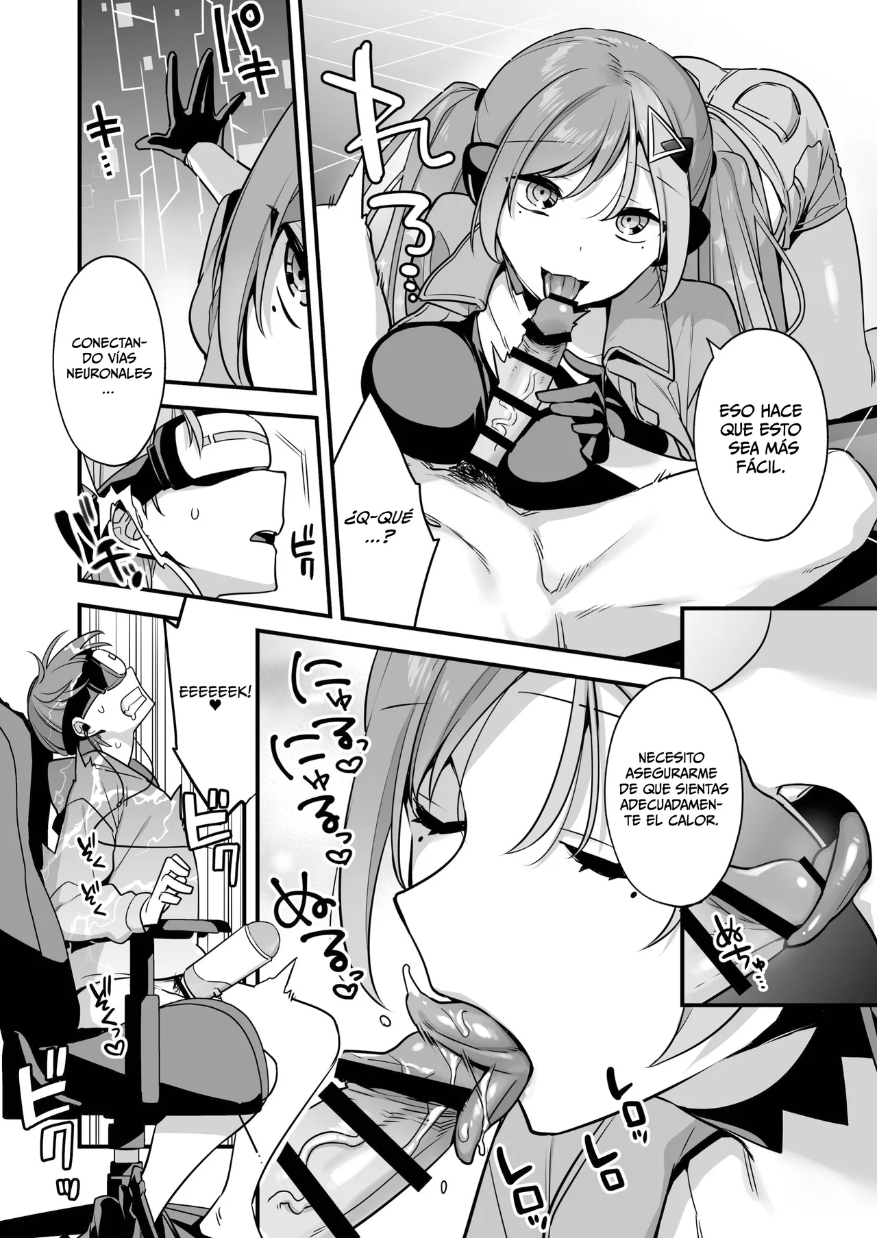 [U-RaL (Yamanashi Yuuya)] Ero Manga AI no Gyakushuu ~Jinrui Wakarase Gyaku Rape~ [Spanish] [MandaloAsiNoma] 10eme image