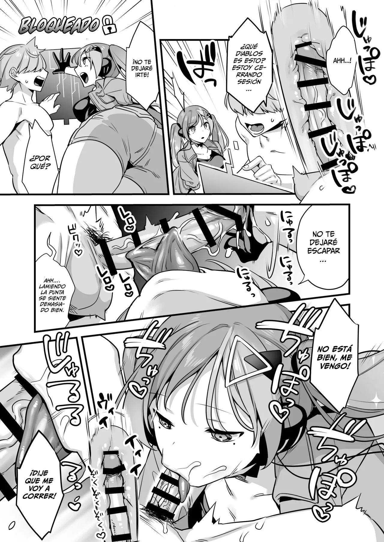 [U-RaL (Yamanashi Yuuya)] Ero Manga AI no Gyakushuu ~Jinrui Wakarase Gyaku Rape~ [Spanish] [MandaloAsiNoma] 13eme image